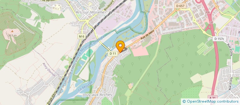 localisation de l'entreprise MADAME DOLORES RODRIGUEZ BARCENILLA  REZONVILLE-VIONVILLE