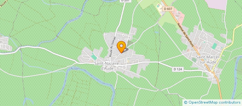 localisation de l'entreprise MADAME DOLORES ROMUALDO  SAINT-NAZAIRE-D'AUDE