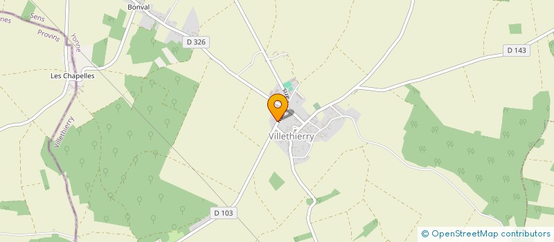 localisation de l'entreprise MADAME DOLORES ROSALIE  VILLETHIERRY