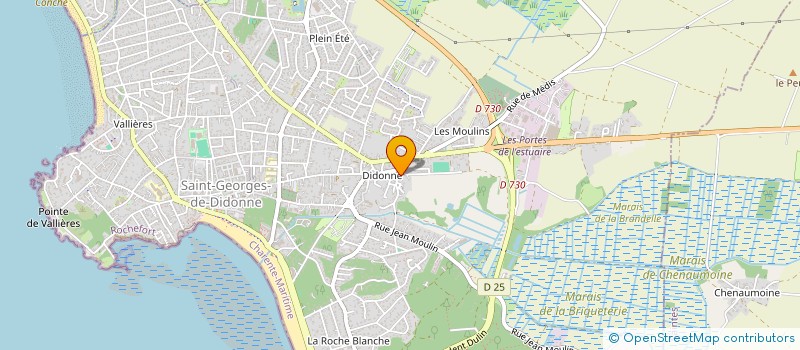 localisation de l'entreprise MADAME DOLORES RUBIO  SAINT-GEORGES-DE-DIDONNE