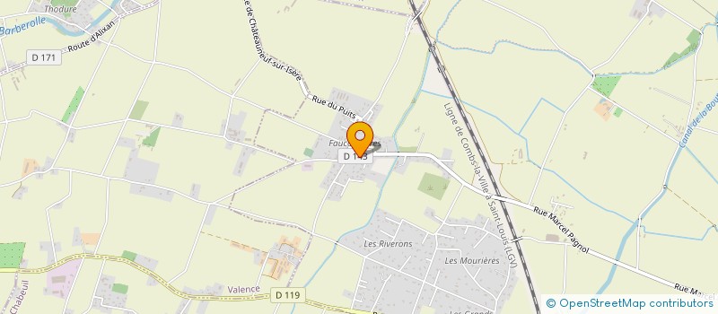 localisation de l'entreprise MADAME DOLORES RUBIO-AGUILA à MONTELIER
