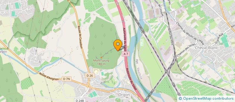 localisation de l'entreprise MADAME DOLORES SANTIAGO  ORGON