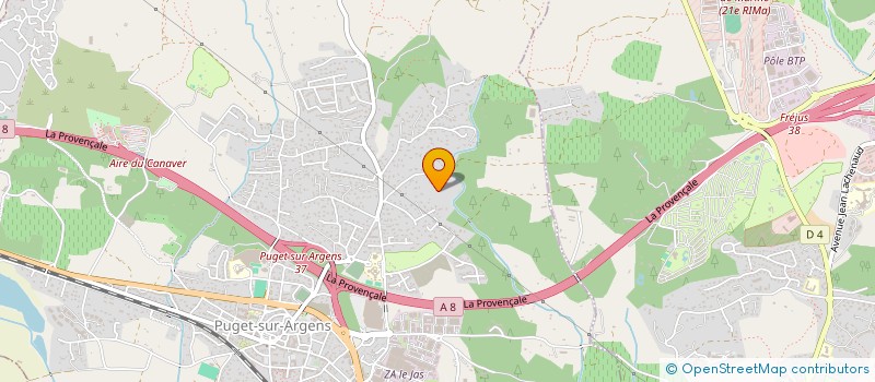 localisation de l'entreprise MADAME DOLORES SANTIAGO à PUGET-SUR-ARGENS
