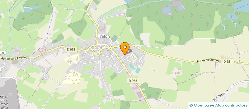 localisation de l'entreprise MADAME DOLORES TILMANT  TRELON