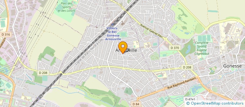 localisation de l'entreprise MADAME DOLORES VETIL  ARNOUVILLE