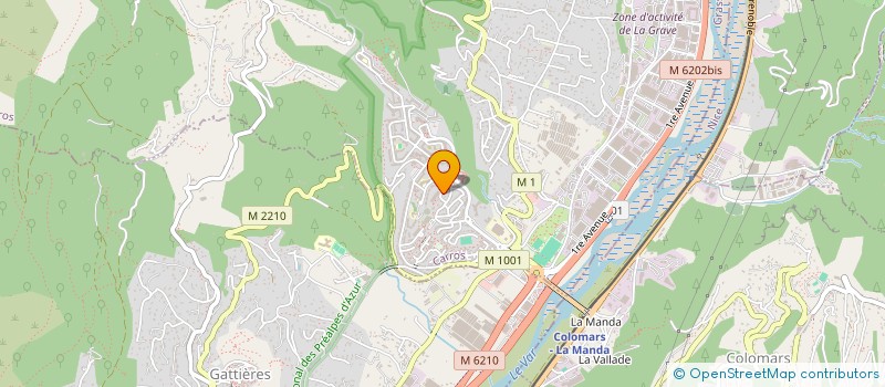 localisation de l'entreprise MADAME DOMENICA OPPEDISANO à CARROS