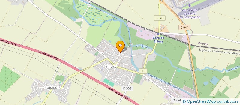 localisation de l'entreprise MADAME DOMINGA VELEZ CORSINO  SILLERY