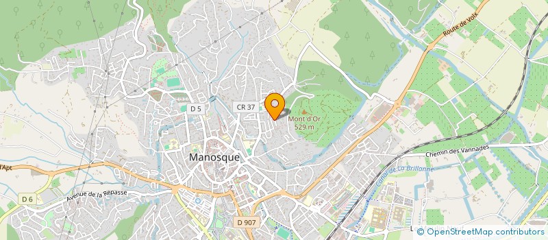 localisation de l'entreprise MADAME DOMINGAS-DA-CRUZ CUMONA à MANOSQUE