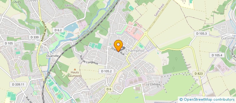 localisation de l'entreprise MADAME DOMINIKA KALISZ à CHAMPHOL