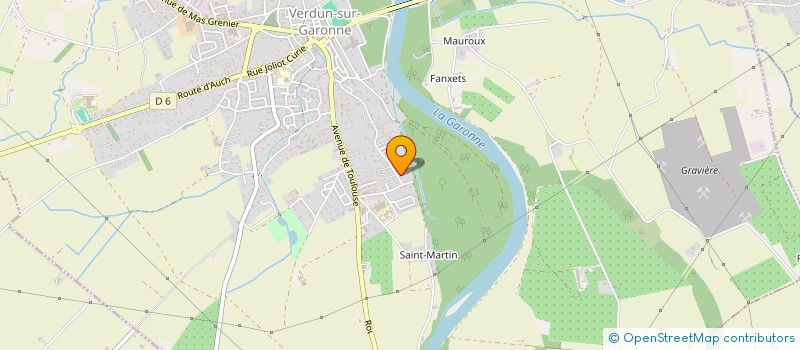 localisation de l'entreprise MADAME DOMINIKA LANGNER  VERDUN-SUR-GARONNE