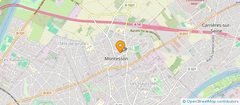 localisation de l'entreprise MADAME DOMINIKA SKRONIECKI à MONTESSON