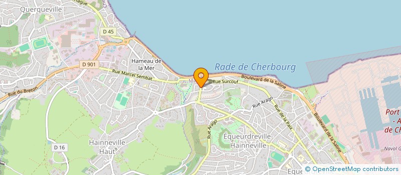 localisation de l'entreprise MADAME DOMINIQUA LECLERC à CHERBOURG-EN-COTENTIN