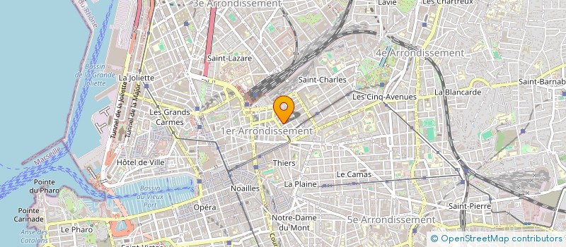 localisation de l'entreprise MADAME DOMINIQUE ADAM à MARSEILLE