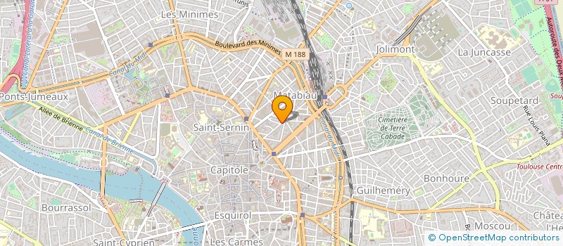 localisation de l'entreprise MADAME DOMINIQUE ALOUJES à TOULOUSE