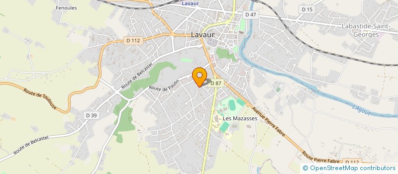 localisation de l'entreprise MADAME DOMINIQUE AMBACH à LAVAUR