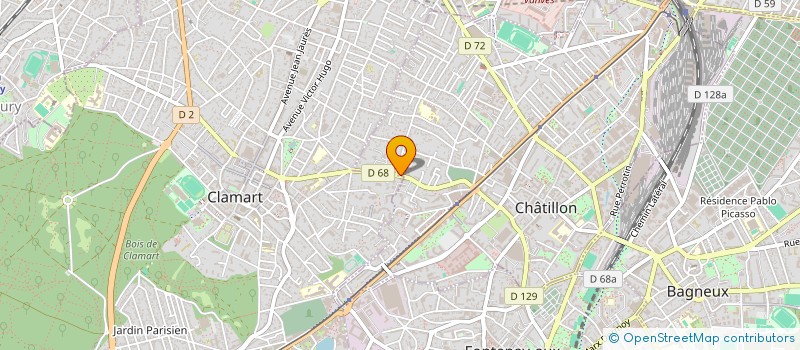 localisation de l'entreprise MADAME DOMINIQUE AMBS à CHATILLON