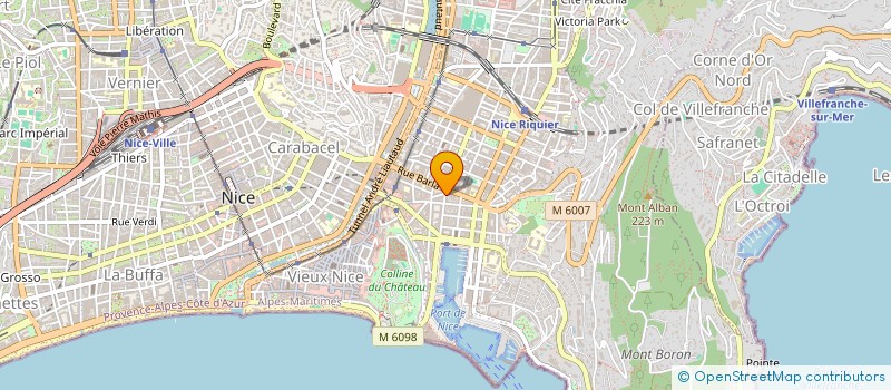 localisation de l'entreprise MADAME DOMINIQUE ANDRE à NICE