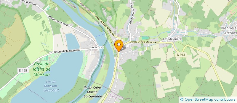 localisation de l'entreprise MADAME DOMINIQUE ANGELE BADOUR à VETHEUIL
