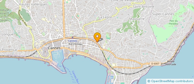 localisation de l'entreprise MADAME DOMINIQUE ANIDJAR à CANNES