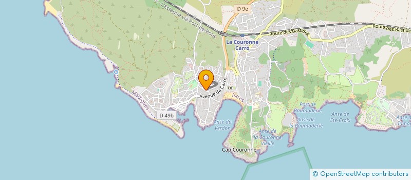 localisation de l'entreprise MADAME DOMINIQUE ARNOLD  MARTIGUES