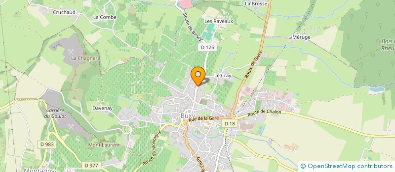 localisation de l'entreprise MADAME DOMINIQUE ASENJO à BUXY