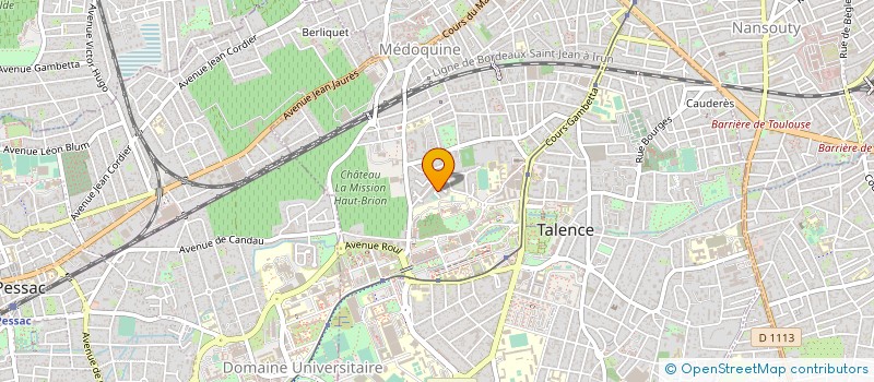 localisation de l'entreprise MADAME DOMINIQUE ASTEGGIANO à TALENCE