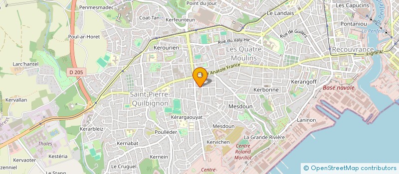 localisation de l'entreprise MADAME DOMINIQUE ASTIER à BREST
