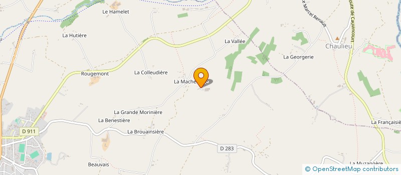 localisation de l'entreprise MADAME DOMINIQUE ATTERBURY  SOURDEVAL