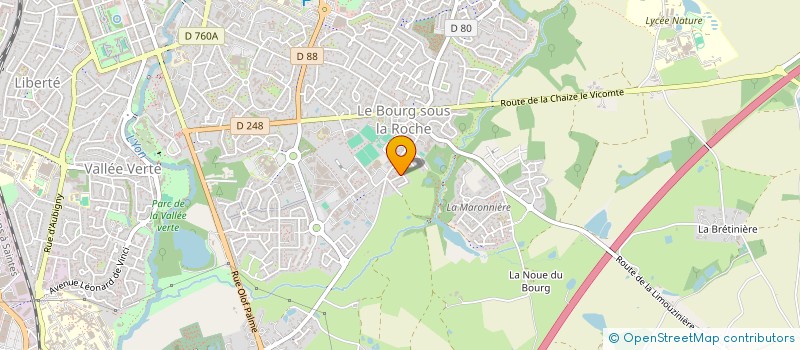 localisation de l'entreprise MADAME DOMINIQUE AUMON à LA ROCHE-SUR-YON