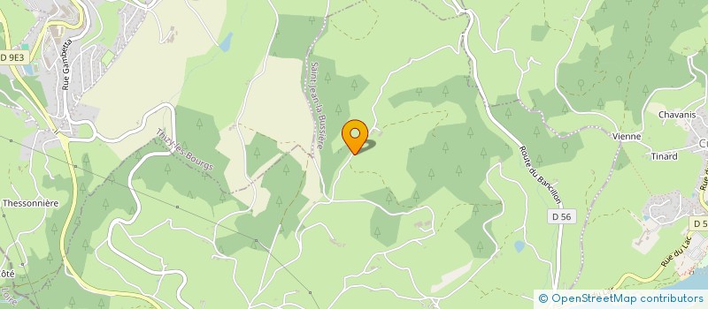 localisation de l'entreprise MADAME DOMINIQUE AUPLAT  SAINT-JEAN-LA-BUSSIERE