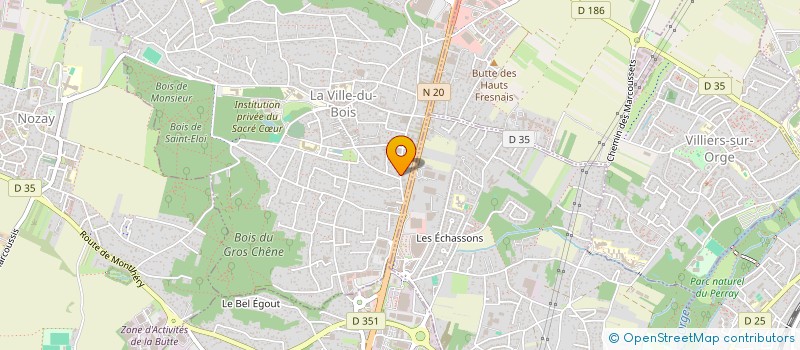 localisation de l'entreprise MADAME DOMINIQUE AURY à LA VILLE-DU-BOIS