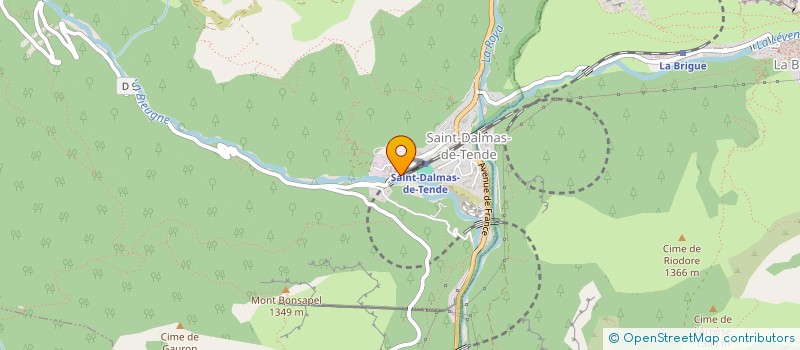 localisation de l'entreprise MADAME DOMINIQUE AVIOTTI à TENDE