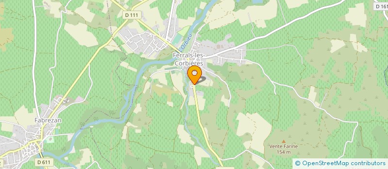 localisation de l'entreprise MADAME DOMINIQUE AYMAR  THEZAN-DES-CORBIERES