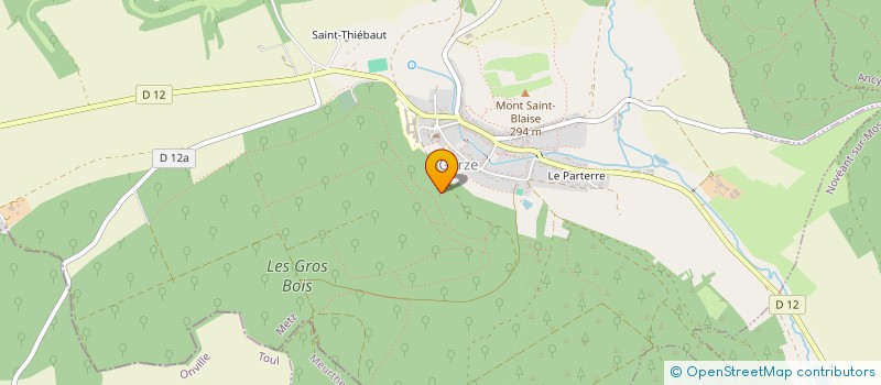 localisation de l'entreprise MADAME DOMINIQUE BABLET à GORZE
