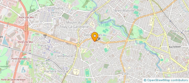 localisation de l'entreprise MADAME DOMINIQUE BACLE à NANTES