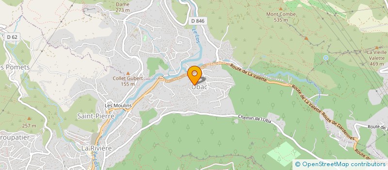 localisation de l'entreprise MADAME DOMINIQUE BALME  TOULON