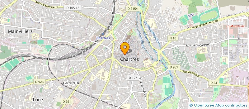 localisation de l'entreprise MADAME DOMINIQUE BANDINI à CHARTRES