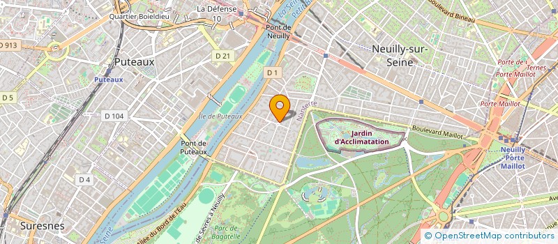 localisation de l'entreprise MADAME DOMINIQUE BARAIZE à NEUILLY-SUR-SEINE