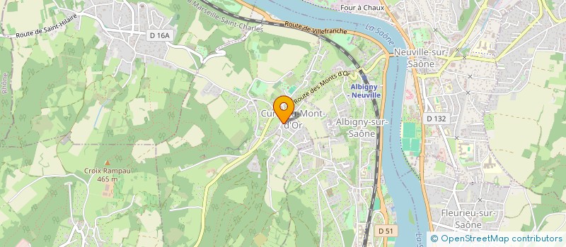 localisation de l'entreprise MADAME DOMINIQUE BARRALON à CURIS-AU-MONT-D'OR