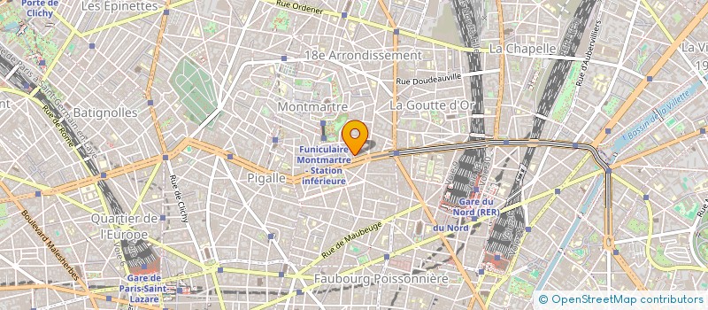 localisation de l'entreprise MADAME DOMINIQUE BARRE  PARIS