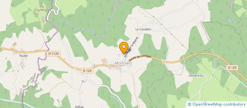 localisation de l'entreprise MADAME DOMINIQUE BATTIAU à MONTVERT
