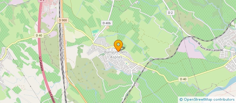 localisation de l'entreprise MADAME DOMINIQUE BELTRAN  BANYULS-DELS-ASPRES