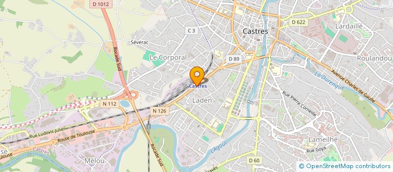localisation de l'entreprise MADAME DOMINIQUE BENASSIS à CASTRES