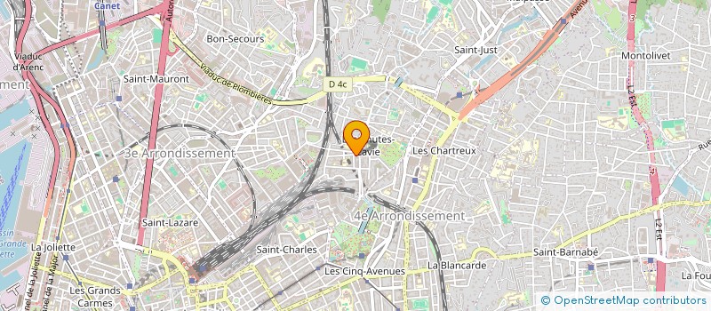 localisation de l'entreprise MADAME DOMINIQUE BERGER à MARSEILLE