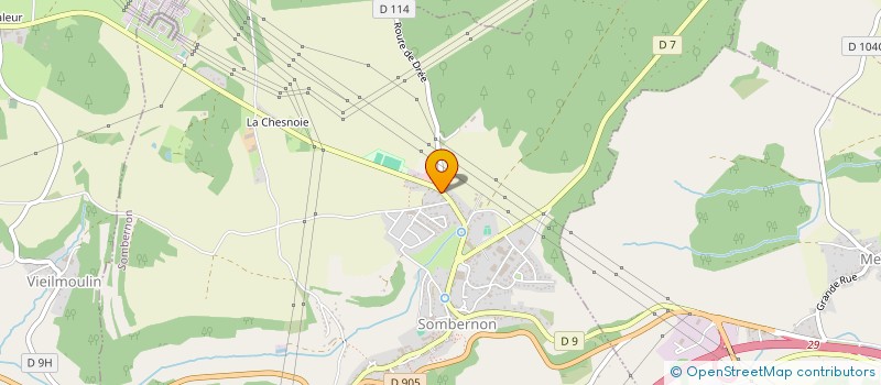 localisation de l'entreprise MADAME DOMINIQUE BERNARD  SOMBERNON