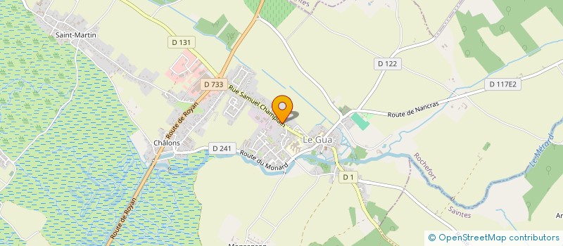 localisation de l'entreprise MADAME DOMINIQUE BERTRAND  NIEULLE-SUR-SEUDRE