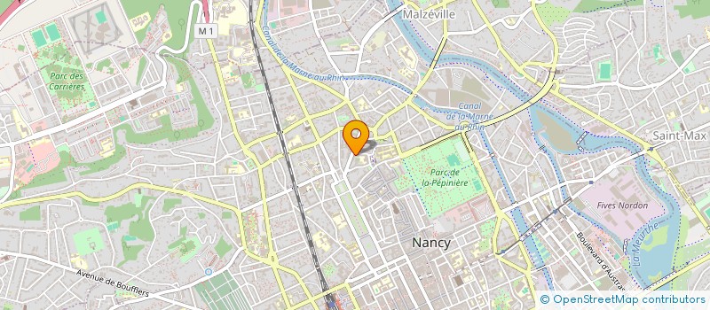 localisation de l'entreprise MADAME DOMINIQUE BILLOT  NANCY