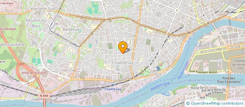 localisation de l'entreprise MADAME DOMINIQUE BIRGAND à NANTES
