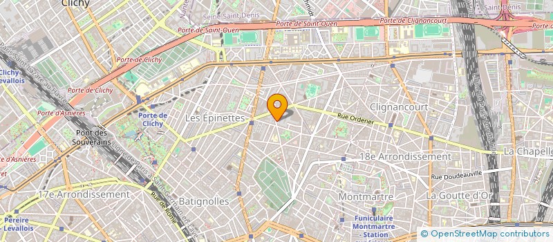 localisation de l'entreprise MADAME DOMINIQUE BLANCHET  PARIS