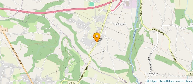 localisation de l'entreprise MADAME DOMINIQUE BLANCHIN  CHIMILIN